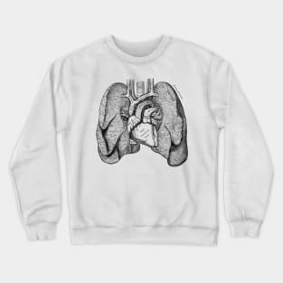 Human Body - Lungs Crewneck Sweatshirt